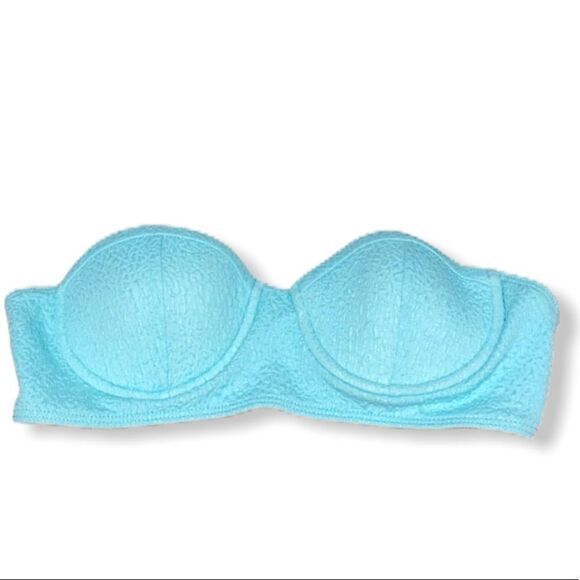 Beach Riot Strapless Bikini Top Underwire - Picture 1 of 7